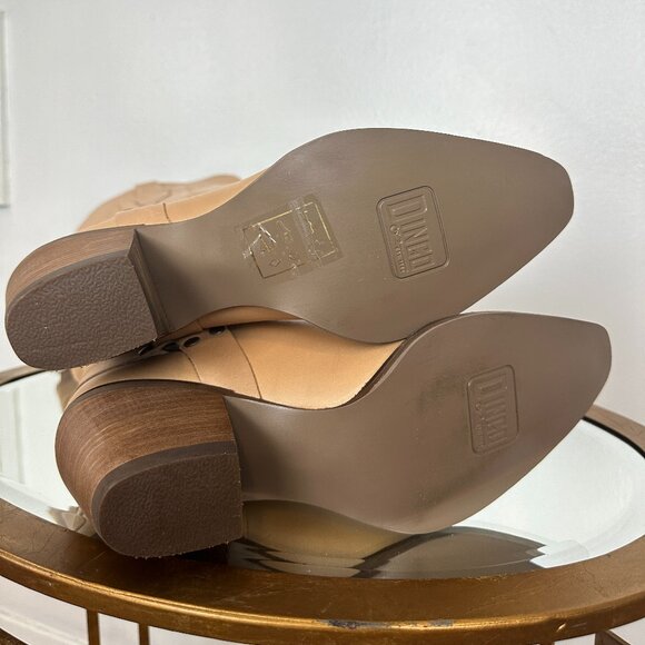 DINGO Heavens to Betsy Knee High Western Boot (Women) in Natural Size US 8 - Picture 7 of 9